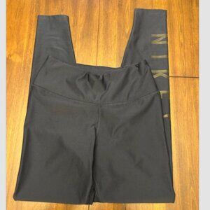 Nike Dri-Fit Women's Athletic Leggings Dark Blue Size XS